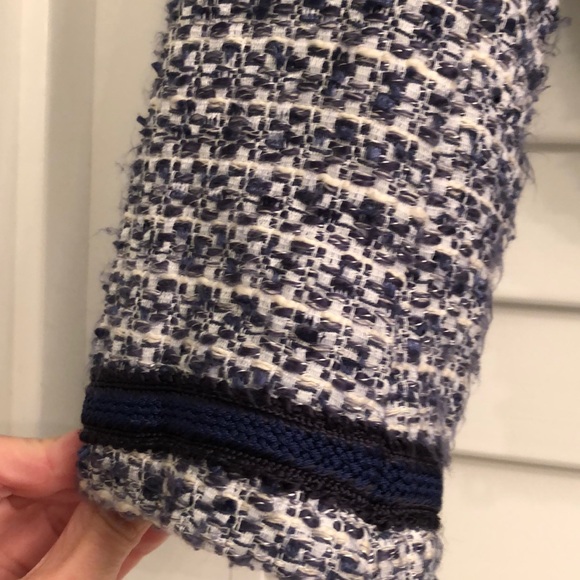 Lucky Brand Tweed Zip Blazer - Picture 4 of 6